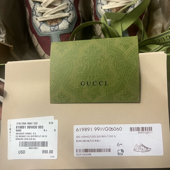 Gucci Supreme Canvas Chunky sneakers - Picture 9 of 10